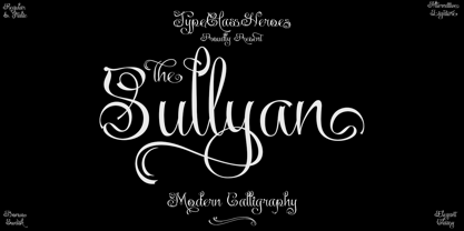 Sullyan Font Poster 1