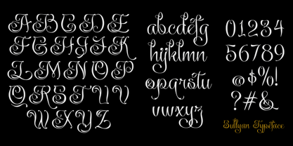 Sullyan Font Poster 5