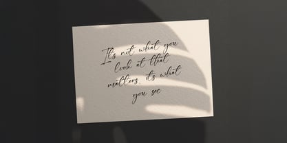 Black Ming Font Poster 5