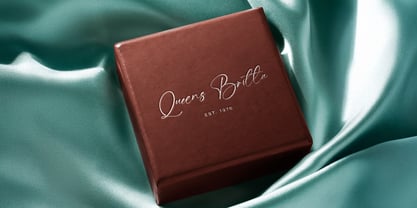 Black Ming Font Poster 3