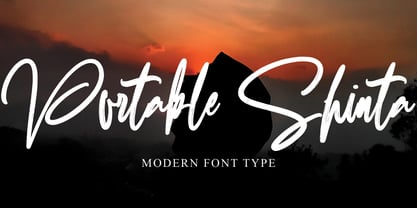 Portable Shinta Font Poster 1