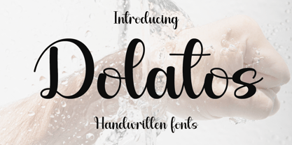Dolatos Font Poster 1