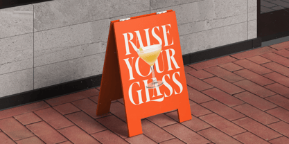 Female Halzita Font Poster 7