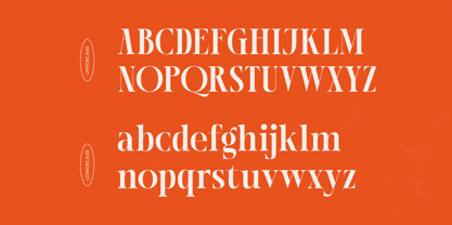 Female Halzita Font Poster 9