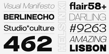 Brome Street Font Poster 2