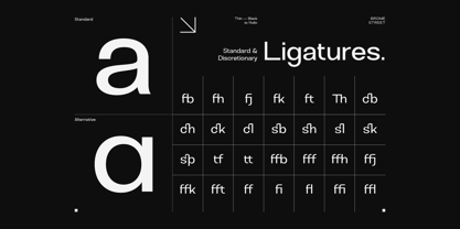 Brome Street Font Poster 11