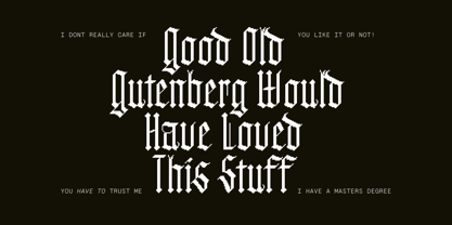 Fayte Pixel Font Poster 4