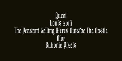 Fayte Pixel Font Poster 10