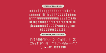 Chiteror Font Poster 15
