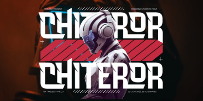Chiteror Font Poster 1