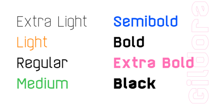 Gildora Font Poster 2