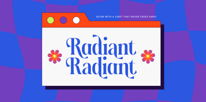 Blinky Kalmie Font Poster 6