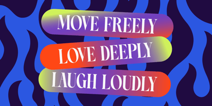 Blinky Kalmie Font Poster 5