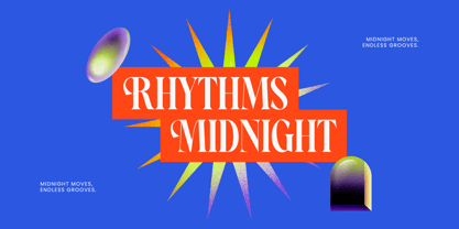 Blinky Kalmie Font Poster 8