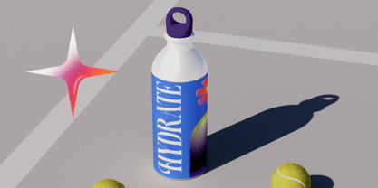 Blinky Kalmie Font Poster 7