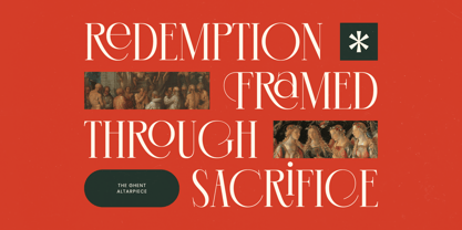 Chazero Font Poster 3