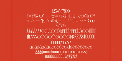 Chazero Font Poster 14