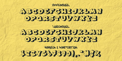 Jraot 3D Graffiti Font Poster 8