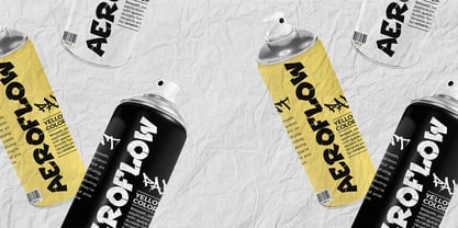 Jraot 3D Graffiti Font Poster 6