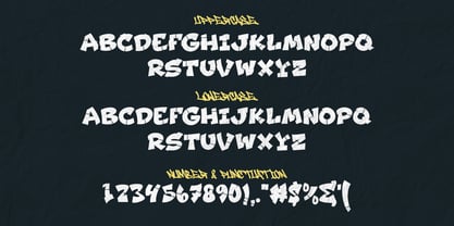 Jraot 3D Graffiti Font Poster 7