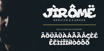 Jraot 3D Graffiti Font Poster 5