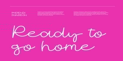 Chastity Font Poster 4