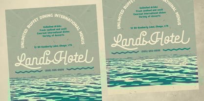 Travel Growth Duo Font Poster 2