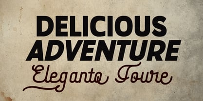 Travel Growth Duo Font Poster 5