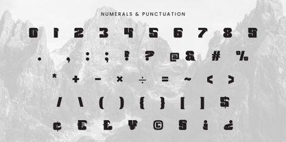 Aftcher Font Poster 9