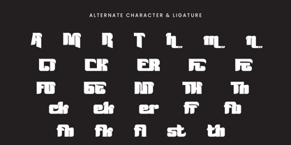 Aftcher Font Poster 10