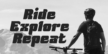 Aftcher Font Poster 2