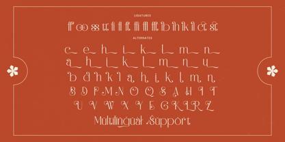 Hustle Batik Font Poster 15