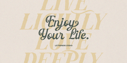 Bardguine Font Poster 8