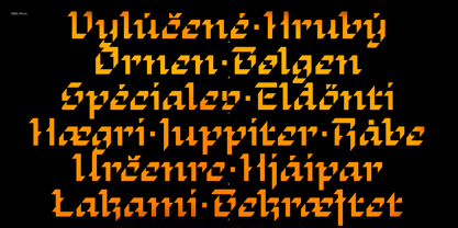 INDG Sifora Font Poster 4