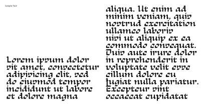 INDG Sifora Font Poster 5