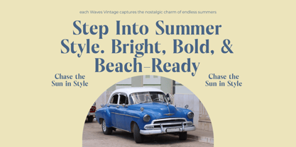 Keyalog Evelzor Font Poster 6