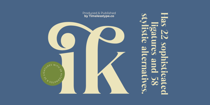 Keyalog Evelzor Font Poster 11