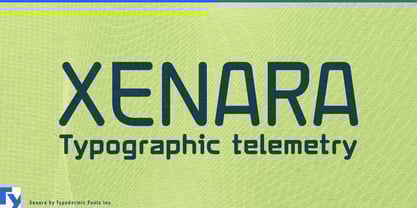 Xenara Font Poster 1
