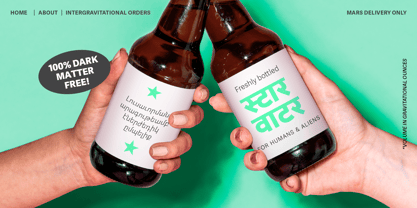 Adelle Sans Devanagari Font Poster 7