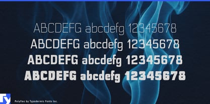 Polyflec Font Poster 5