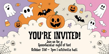 The Ghostie Club Font Poster 8
