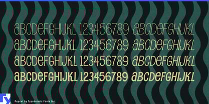 Pupcat Font Poster 5