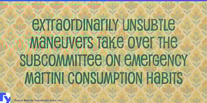 Pupcat Font Poster 2