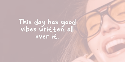 Twinkle Day Font Poster 2