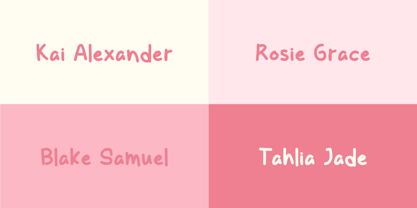 Twinkle Day Font Poster 9