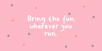 Twinkle Day Font Poster 4