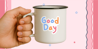 Twinkle Day Font Poster 6