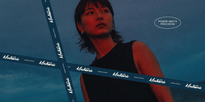 Mountain Silent Font Poster 9