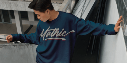 Mountain Silent Font Poster 7