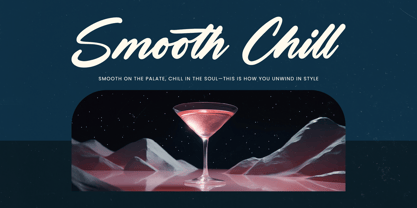 Mountain Silent Font Poster 6